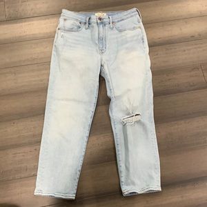 Madewell mid rise classic jeans